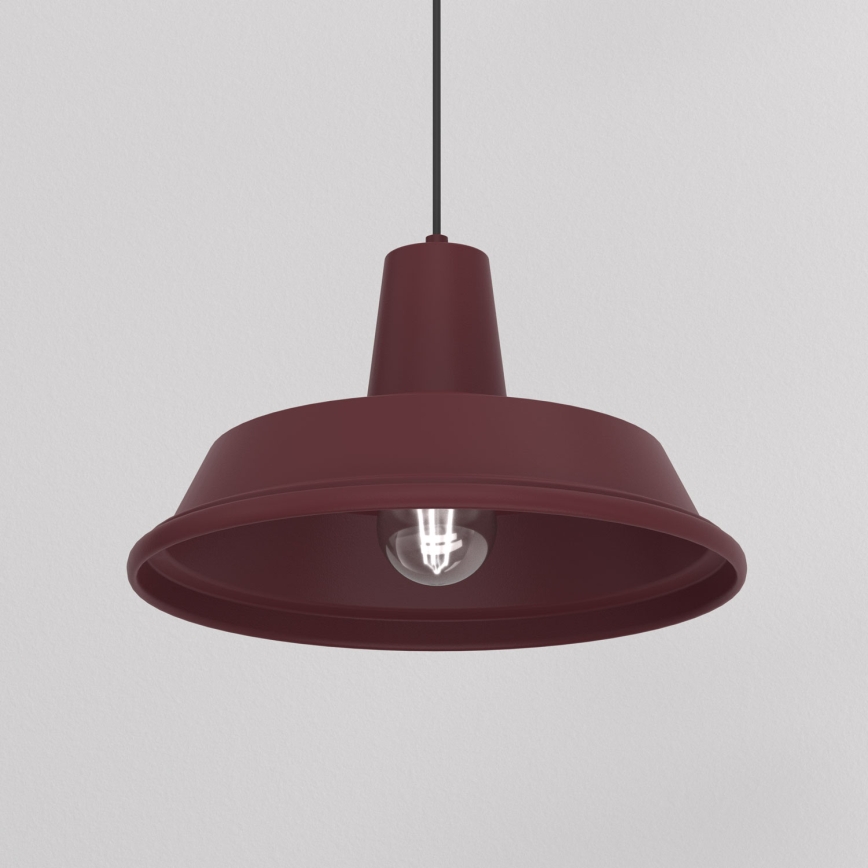 Luster CLASS na sajli 1xE27/15W/230V, bordo