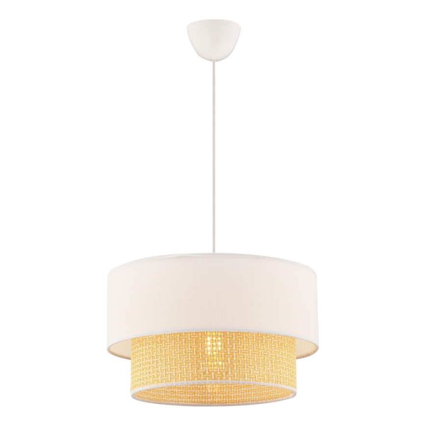 Luster ECHO 1xE27/60W/230V krem/biserno