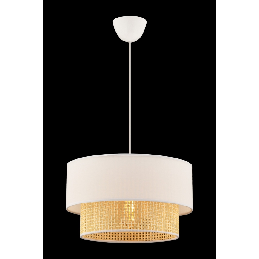 Luster ECHO 1xE27/60W/230V krem/biserno