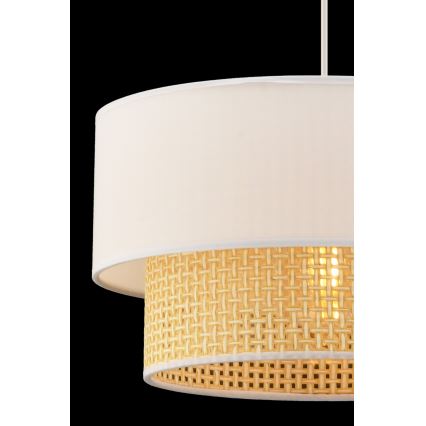 Luster ECHO 1xE27/60W/230V krem/biserno