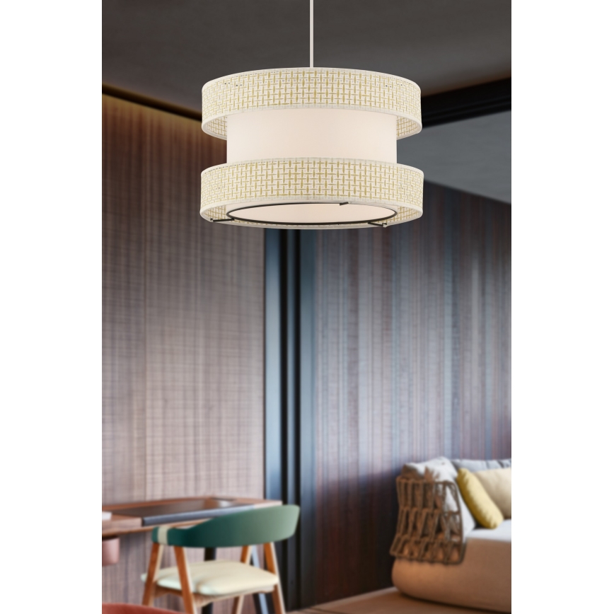 Luster HALO 1xE27/60W/230V krem