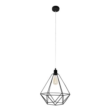Luster KARO LARGE 1xE27/15W/230V crna