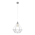 Luster KARO LARGE 1xE27/15W/230V siva