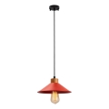 Luster MANAVGAT 1xE27/40W/230V crvena/smeđa