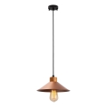 Luster MANAVGAT 1xE27/40W/230V mjeden/smeđi