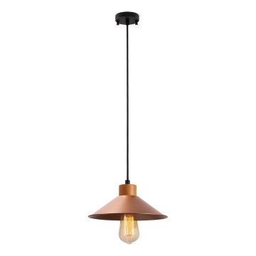 Luster MANAVGAT 1xE27/40W/230V mjeden/smeđi