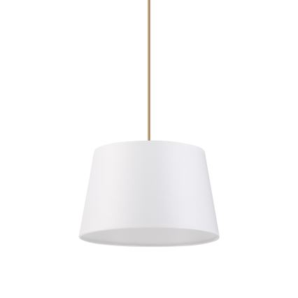 Luster na kabelu AIDA 1xE27/60W/230V promjer 25 cm hrast/smeđa/bijela