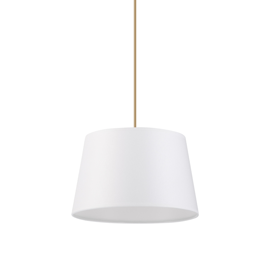 Luster na kabelu AIDA 1xE27/60W/230V promjer 25 cm hrast/smeđa/bijela