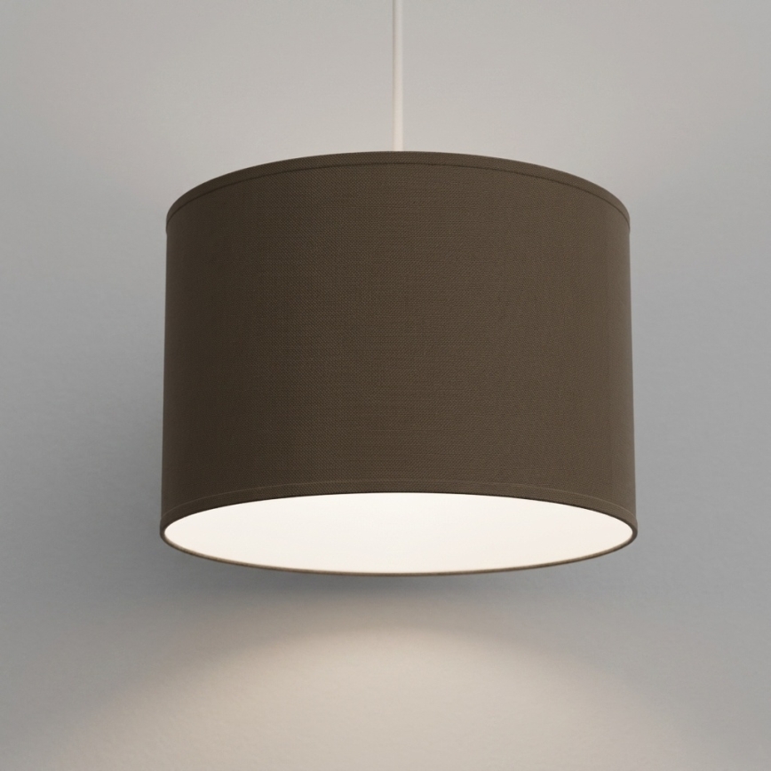 Luster na kabelu ARDEN 1xE27/15W/230V Ø 25 cm bež/smeđa