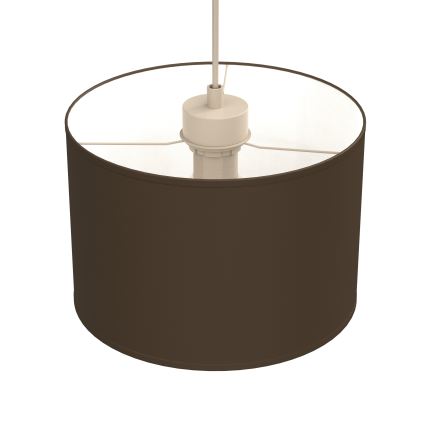 Luster na kabelu ARDEN 1xE27/15W/230V Ø 25 cm bež/smeđa