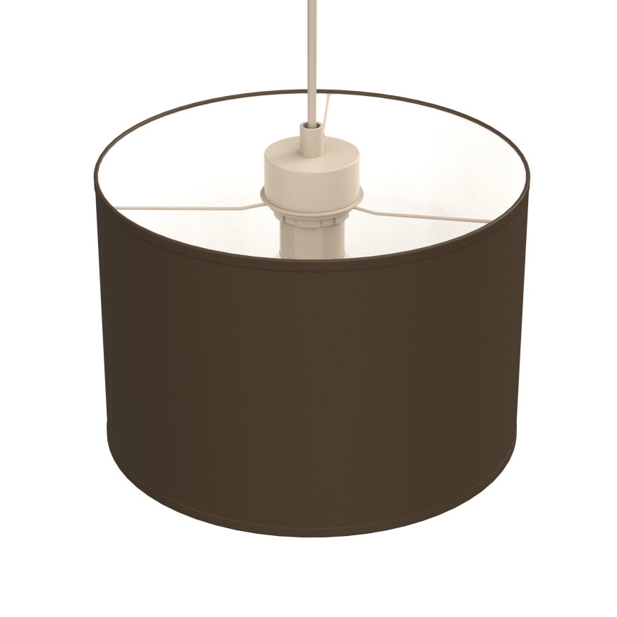 Luster na kabelu ARDEN 1xE27/15W/230V Ø 25 cm bež/smeđa