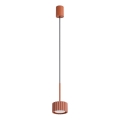 Luster na kabelu AURA 1xGX53/10W/230V crvena