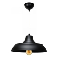 Luster na kabelu AYD 1xE27/40W/230V crna
