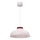 Luster na kabelu BASCA 1xE27/15W/230V krem/burgundija