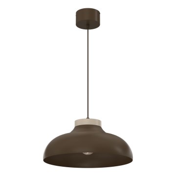 Luster na kabelu BASCA 1xE27/15W/230V smeđa/bež
