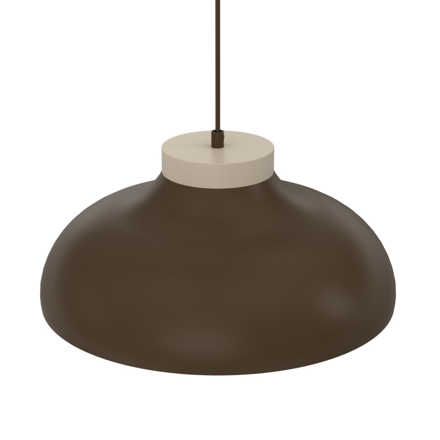 Luster na kabelu BASCA 1xE27/15W/230V smeđa/bež