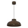 Luster na kabelu BASCA 1xE27/15W/230V smeđi