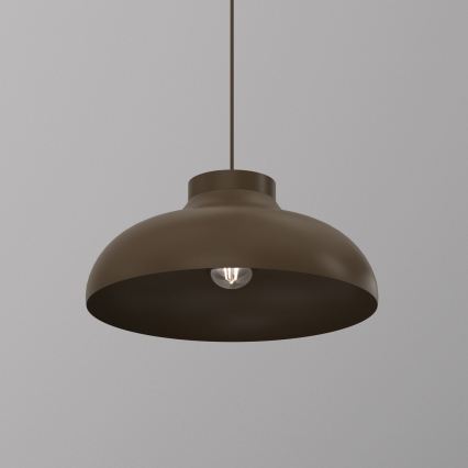 Luster na kabelu BASCA 1xE27/15W/230V smeđi