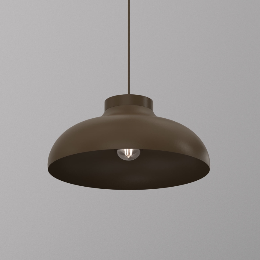 Luster na kabelu BASCA 1xE27/15W/230V smeđi