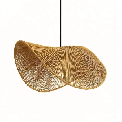 Luster na kabelu BOHO 1xE27/40W/230V rafija