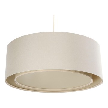 Luster na kabelu BOHO TRINITI 1xE27/60W/230V Ø 50 cm krem