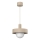 Luster na kabelu CANAN 1xE27/15W/230V, promjer 29 cm, bež