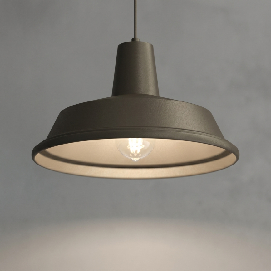 Luster na kabelu CLASS 1xE27/15W/230V brončana