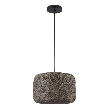 Luster na kabelu CLEA 1xE27/20W/230V Ø 30 cm antracit