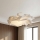Luster na kabelu CLOUDY 1xE27/40W/230V bijela