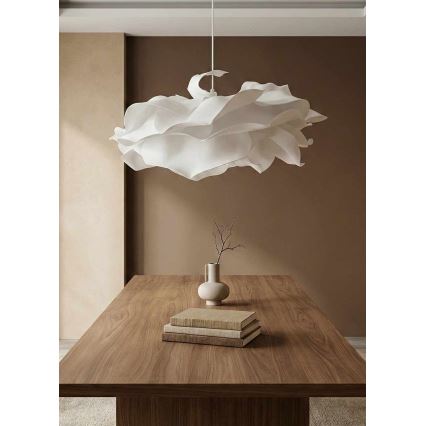 Luster na kabelu CLOUDY 1xE27/40W/230V bijela