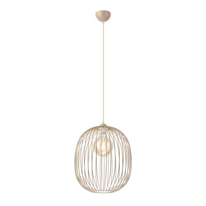 Luster na kabelu DESTELLO 1xE27/15W/230V Ø 33 cm bež
