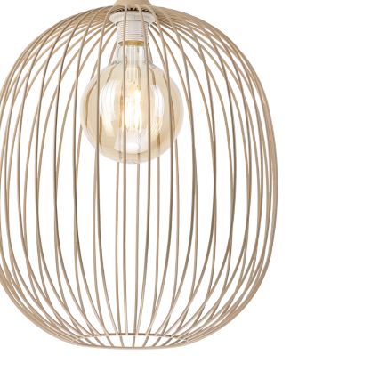 Luster na kabelu DESTELLO 1xE27/15W/230V Ø 33 cm bež