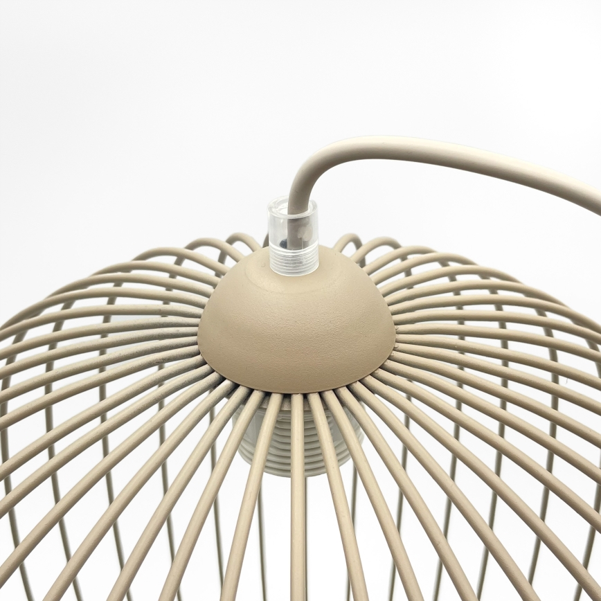 Luster na kabelu DESTELLO 1xE27/15W/230V Ø 33 cm bež
