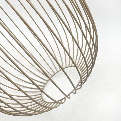 Luster na kabelu DESTELLO 1xE27/15W/230V Ø 33 cm bež