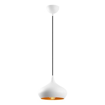 Luster na kabelu DODO 1xE27/40W/230V bijela