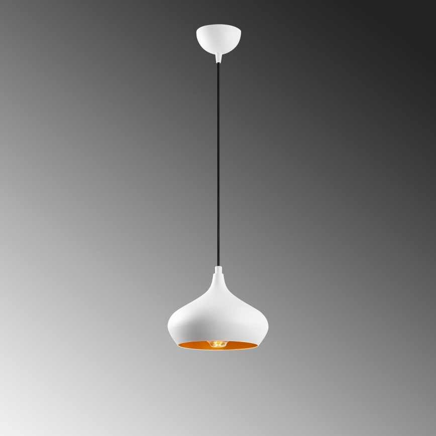 Luster na kabelu DODO 1xE27/40W/230V bijela