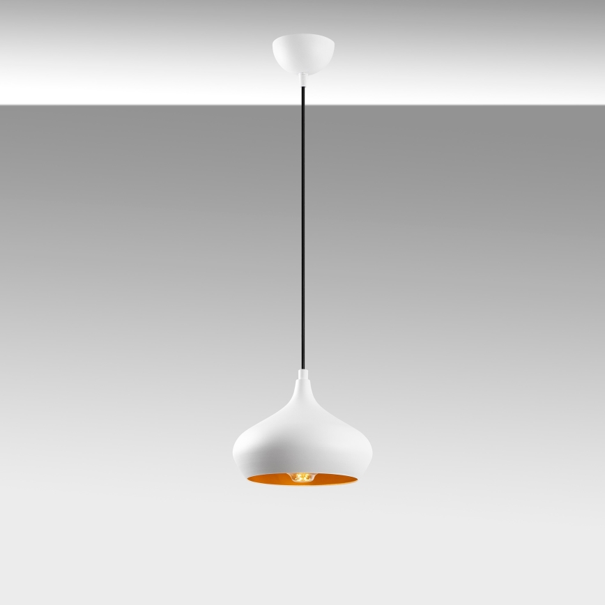 Luster na kabelu DODO 1xE27/40W/230V bijela