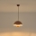 Luster na kabelu JARDEN 1xE27/15W/230V smeđa