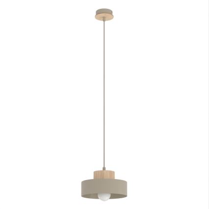 Luster na kabelu KIVI 1xE27/15W/230V bež