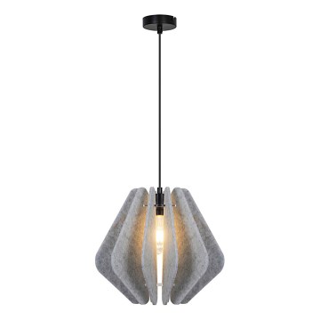 Luster na kabelu MARGARET 1xE27/40W/230V siva