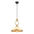 Luster na kabelu MONZA 1xE27/40W/230V promjer 30 cm bežičasta/bronzana