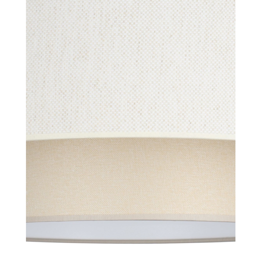 Luster na kabelu NATIA 1xE27/60W/230V Ø 45 cm krem