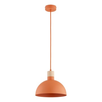 Luster na kabelu NEOMI 1xE27/15W/230V u narančastoj boji