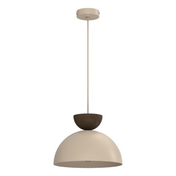 Luster na kabelu NEVIS, 1x E27/15W/230V, promjer 29 cm, bež