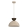 Luster na kabelu NEVIS, 1x E27/15W/230V, promjer 29 cm, bež