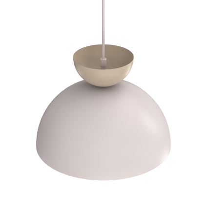 Luster na kabelu NEVIS 1xE27/15W/230V promjer 29 cm krem