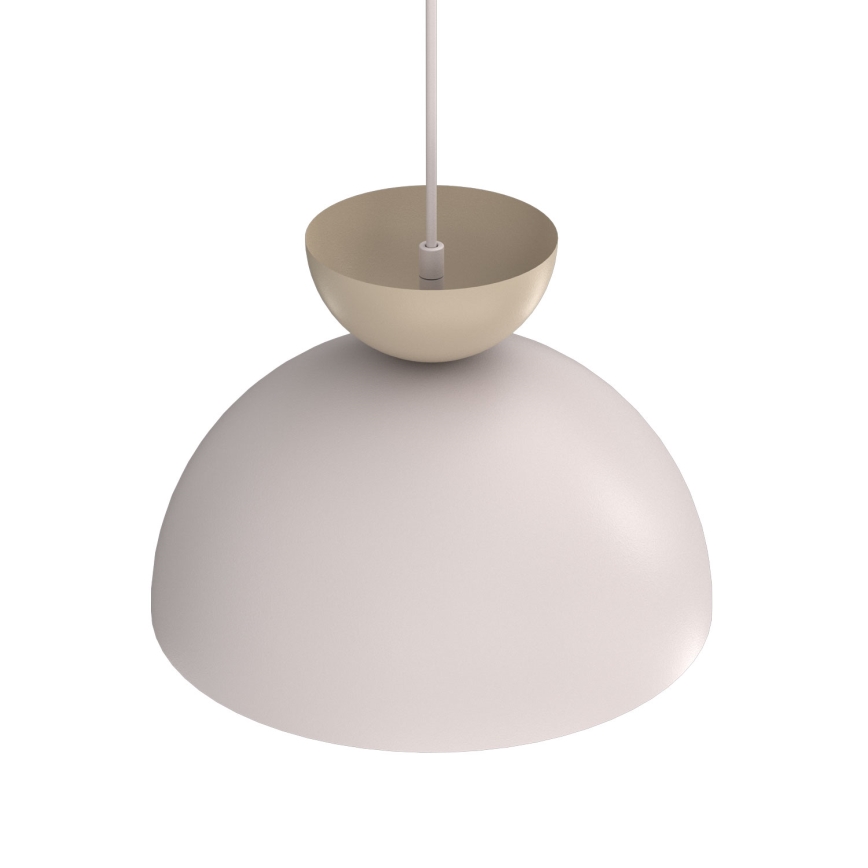 Luster na kabelu NEVIS 1xE27/15W/230V promjer 29 cm krem