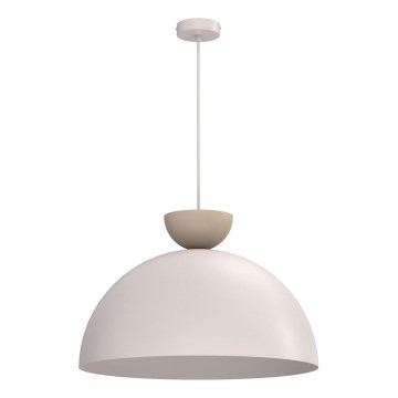 Luster na kabelu NEVIS 1xE27/15W/230V, promjer 50 cm, krem