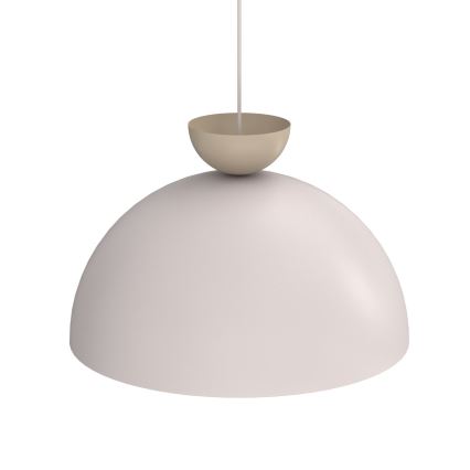 Luster na kabelu NEVIS 1xE27/15W/230V, promjer 50 cm, krem