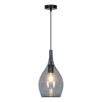 Luster na kabelu NEXT 1xE27/40W/230V zadimljena crna
